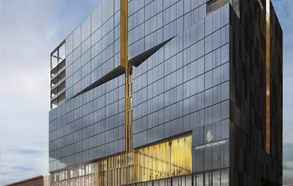 Modelo do hotel Four Seasons Montreal no Canadá