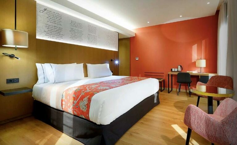 Quarto do hotel Eurostars Catedral