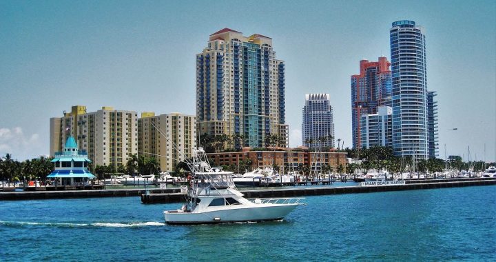 Marina de Miami Beach nos Estados Unidos
