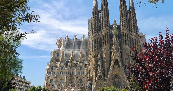 Catedral da Sagrada Família em Barcelona