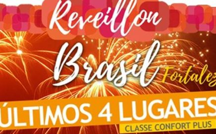 Ultimos 4 lugares para o Reveillon em Fortaleza desde Lisboa e Porto