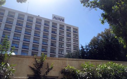 Fachada do hotel Avani Liberdade em Lisboa do Grupo Minor