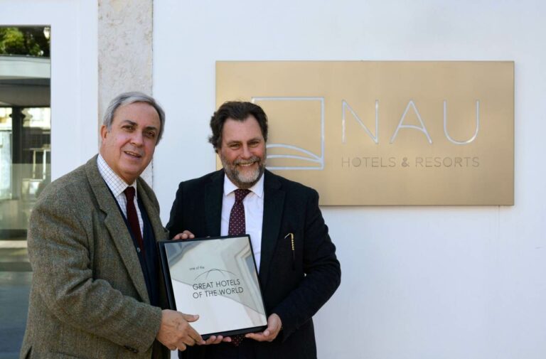 Mário Ferreira da Nau Hotels e Pedro Colaço da Great Hotels of the World