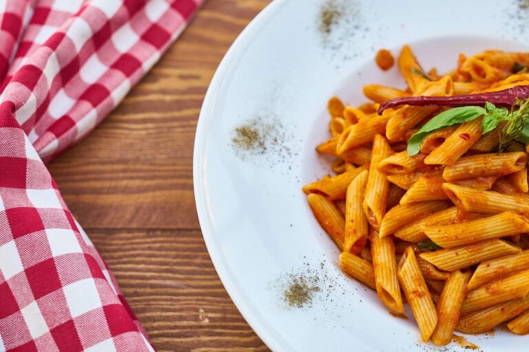 Prato de Penne all'arrabbiata