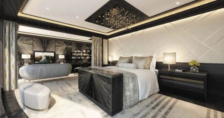 Quarto da Regent Suite, a mais luxuosa do mundo