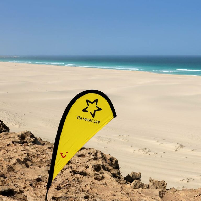 Local do futuro hotel TUI Magic Life na ilha da Boavista