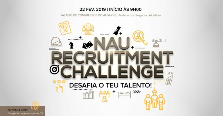 cartaz do NAU Recruitment Challenge
