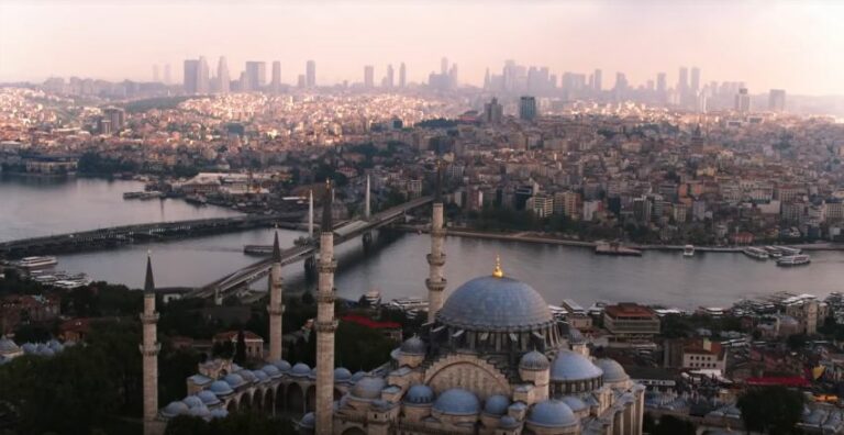Istambul no filme de Ridley Scott para a Turkish Airlines