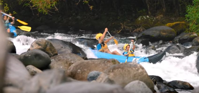 Imagem do video de segurança da Air Austral