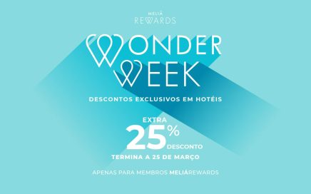 Wonder Week dos hotéis Meliá para Portugal