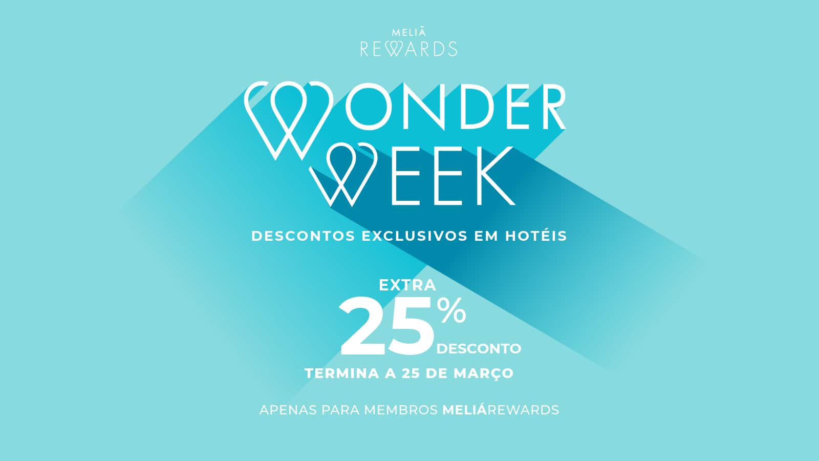 Wonder Week dos hotéis Meliá para Portugal