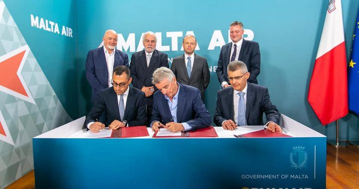 Assinatura da compra da Malta Air pela Ryanair