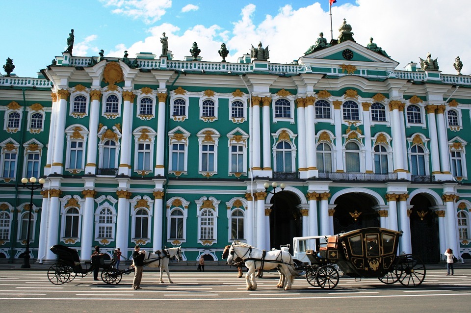 Palácio de Inverno em São Petersburgo