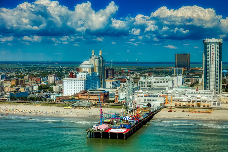 Parque de diversões em Atlantic City (Nova Jersey)