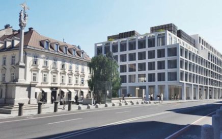 Futuro hotel Barceló em Ljubljana na Eslovénia