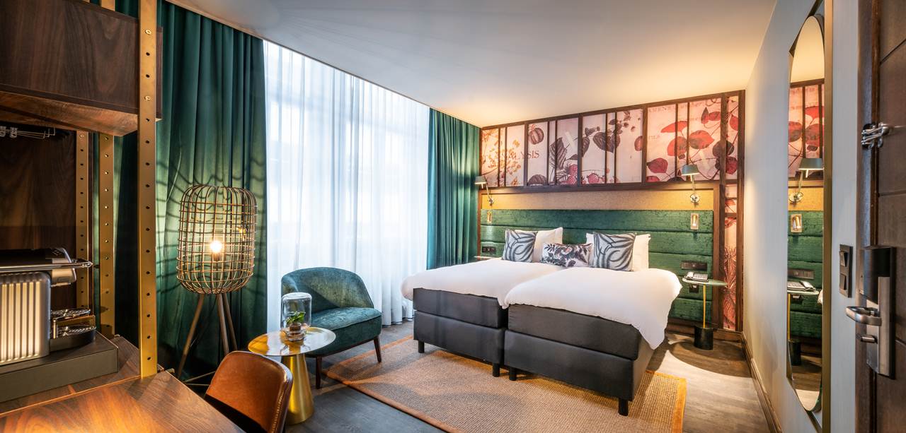 Quarto do hotel Indigo em Bruxelas