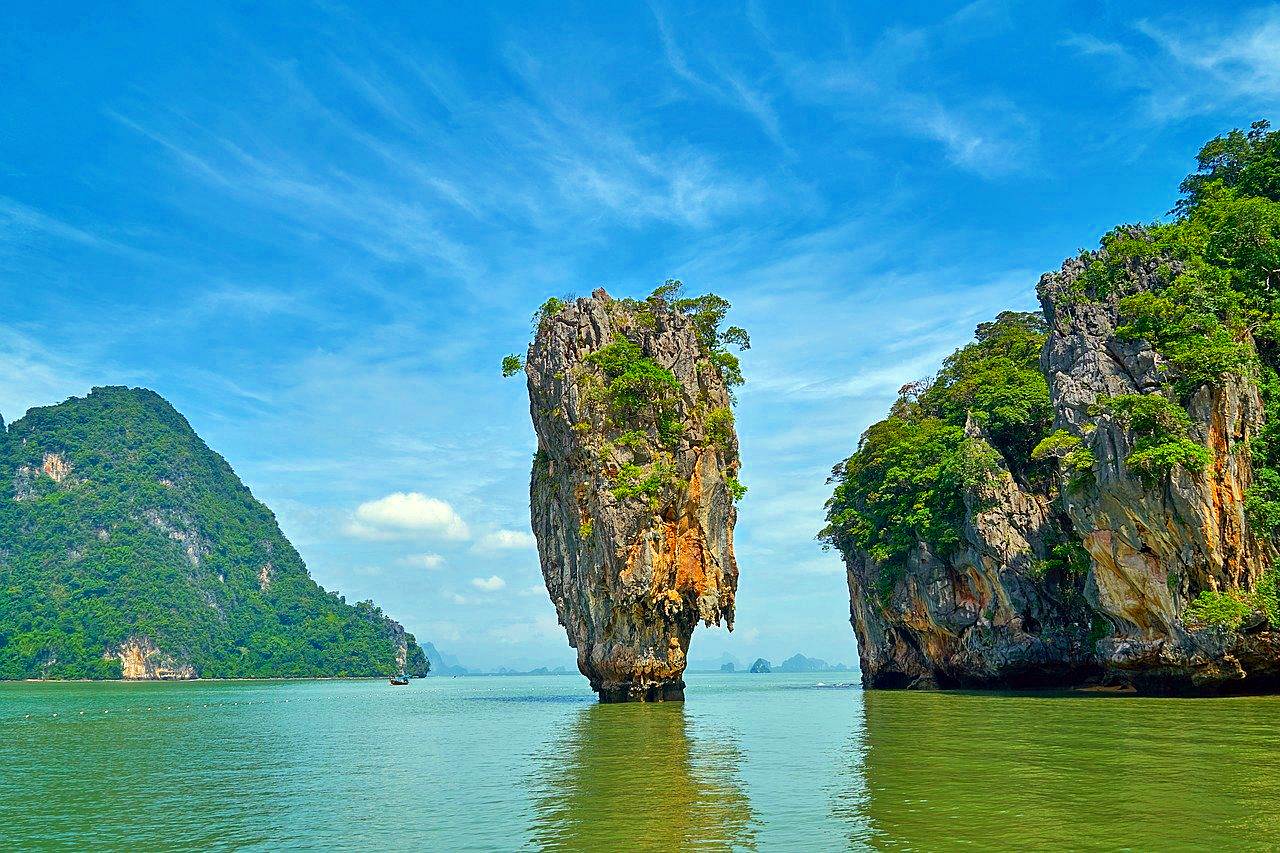 ilha James Bond na Tailândia