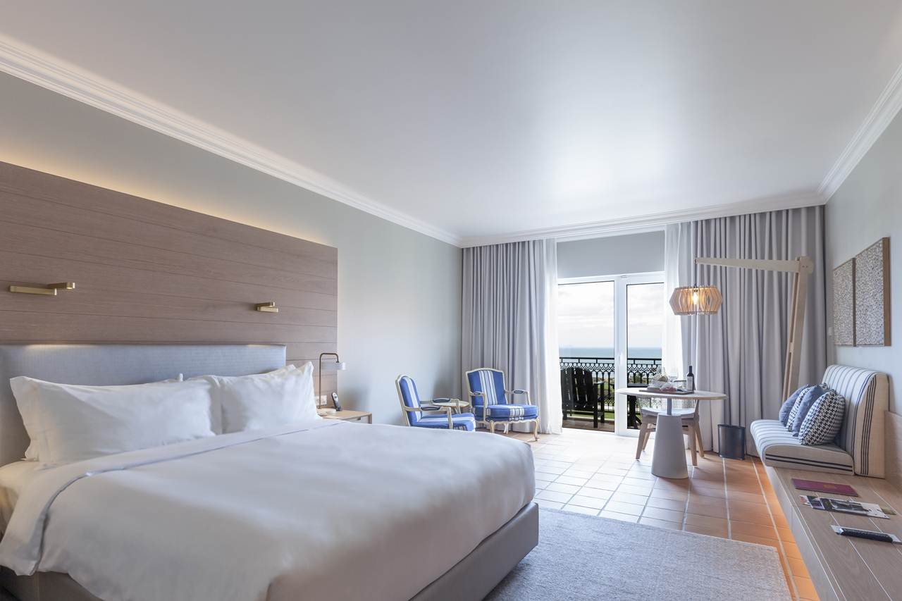 Quarto do hotel Marriott Praia D’El Rey