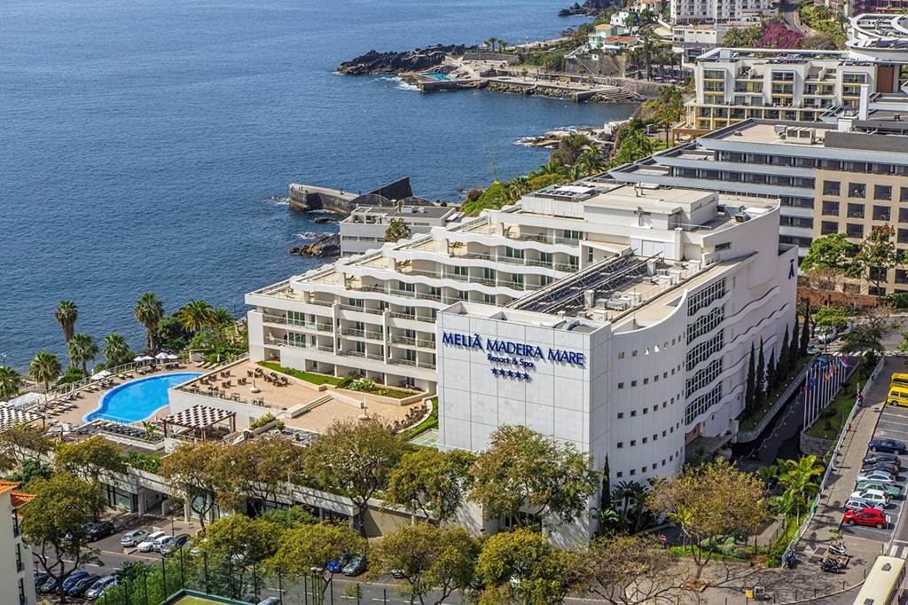 Meliá Madeira Mare Resort & Spa vista exterior de cima
