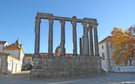 Templo de Diana em Évora (Portugal)