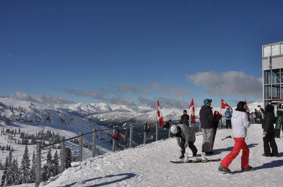 Estância de Ski Whistler no Canadá