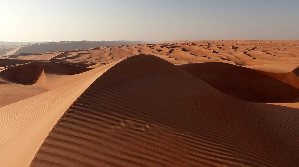 Deserto Areias de Wahiba em Omã