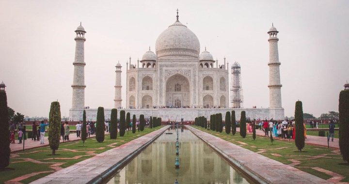 Taj Mahal na Índia