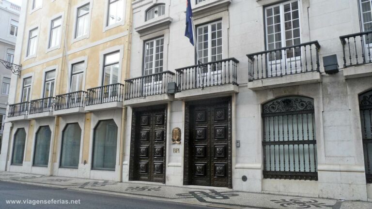 Banco BPI na Baixa onde vai abrir o hotel Andaz Lisboa