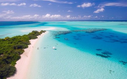 Uma ilha das Maldivas