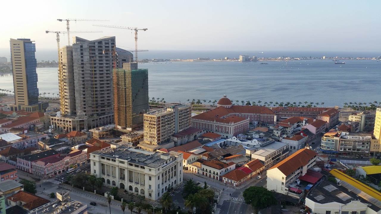 Cidade de Luanda em Angola