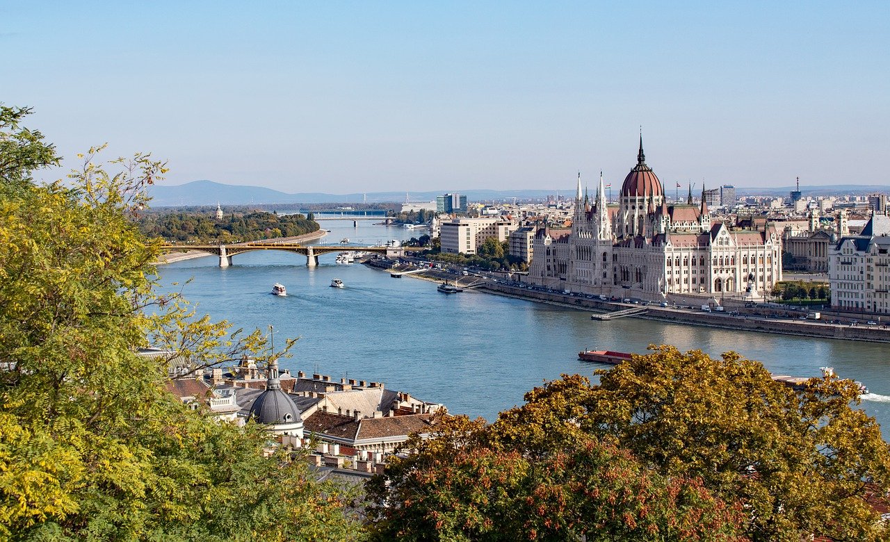 Budapeste e o rio Danúbio na Hungria