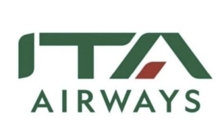 Logo da companhia aérea ITA Airways