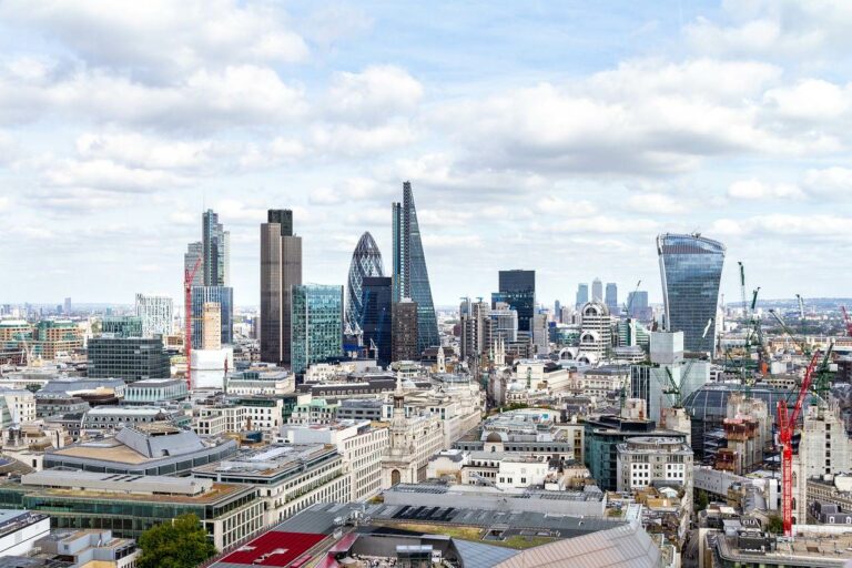 Skyline da cidade de Londres