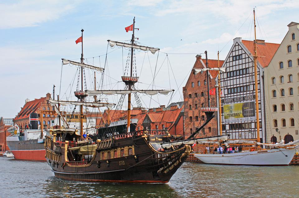 Marina de Gdansk na Polónia
